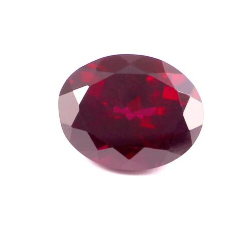 Top Quality Rhodolite Garnet Faceted Cut Oval shape Gemstone size 12x15 mm | Natural Handmade loose Gemstone for Jewelry - Image 3