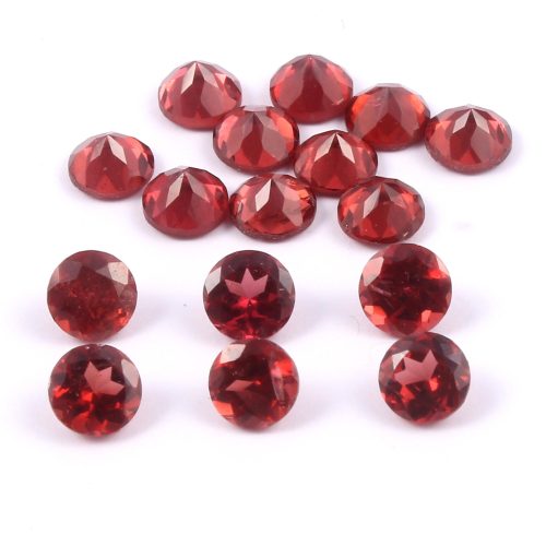 Mozambique Garnet Cut Round size 2.50 MM (pack of 20 piece) | Natural Handmade loose Gemstone | Semi-Precious Gemstone Cut - Image 3
