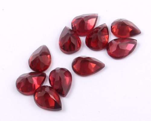 Red Garnet Faceted Cut Pear size 5x3 MM (pack of 20 piece)_Garnet Calibrated Faceted Cut Natural Handmade loose Gemstone_Semi-precious - Image 3