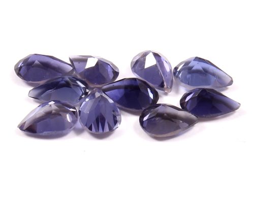 Iolite Pear Shape Loose Gemstone, Natural Blue Iolite Calibrated Cut Stone, AAA Grade Iolite Gemstone Shape Cuts 4x6 MM 12 Pc - Image 3