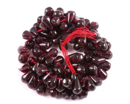 Garnet Beads, Top Quality Garnet Teardrop Beads, Natural Garnet Gemstone Shape Beads, Garnet Loose Teardrop Beads 5.50x7.50-5x9 MM 13" - Image 3