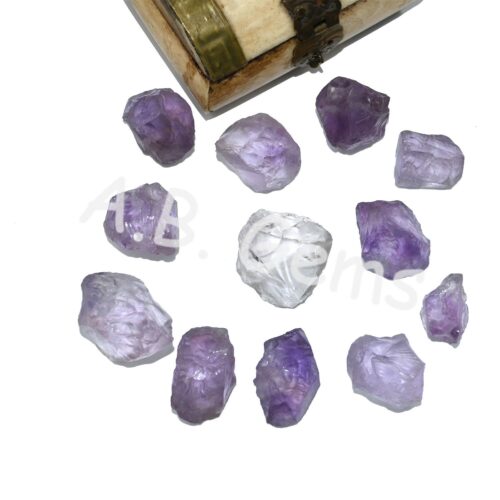 Amethyst Raw Rough, Purple Amethyst Rocks, Gemstone Raw Material, Amethyst Stone Rough For Jewelry Making 100 Grams - Image 2