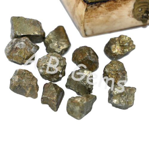 Pyrite Stone Rough, Gemstone Raw Rough, Pyrite Raw Rough For Jewelry Making, Golden Pyrite Rocks For Gift, Pyrite Raw Material 100 Grams - Image 2